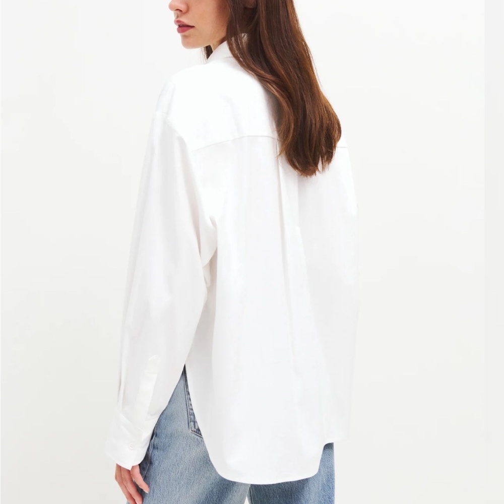 Reformation Andy Oversized Shirt NEW WITH TAGS SMALL